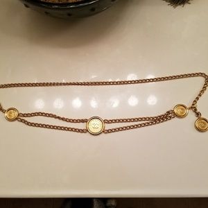 Authentic vintage Chanel chain belt